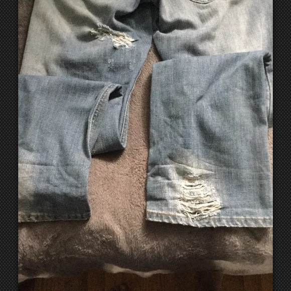 I.ndigo S.aints ripped low rise jeans size 9 - Picture 8 of 8